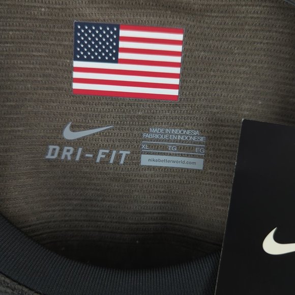 Nike US Soccer National Team Black long sleeve goalkeepers jersey - XL - NWT - Picture 4 of 11